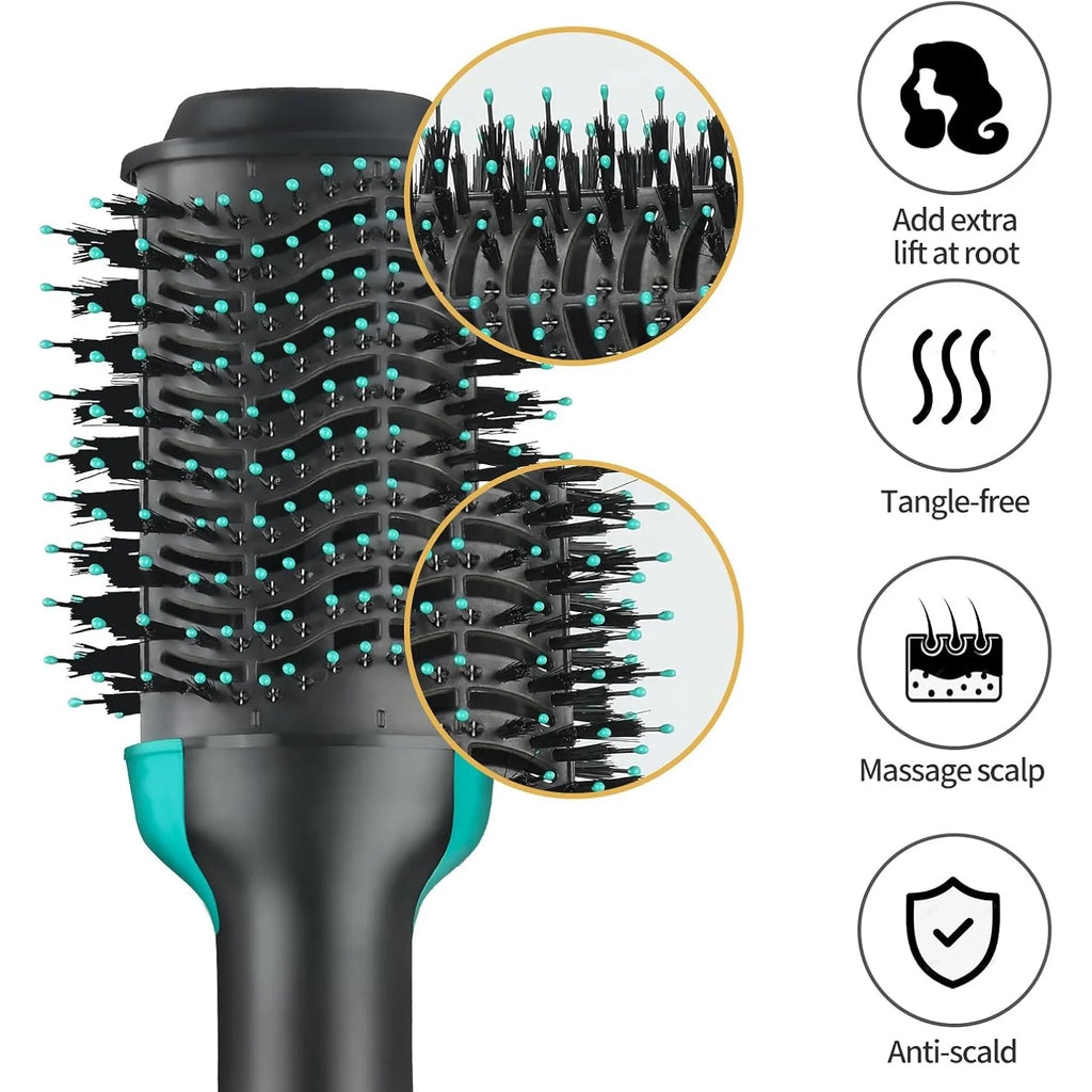 BLUTOOL Secadora Cepillo 4 en 1 | Ion Negativo | Reduce Frizz | Volumen 💇