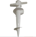1PC Umbrella Base Adjustable Plastic Sun Beach Patio Sand Ground Fixing Tools Anchor Stand Spike Auger Tools Spikes Parts