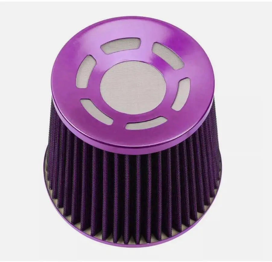 76MM Universal Car Air Filters Vent Filter High Flow Intake Kit Mesh Cone Engine Protector Replacement Auto Accessories 3 Inch