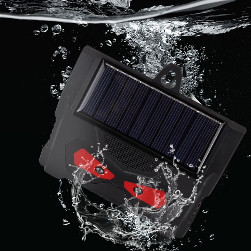 Solar Powered Ultrasonic Animal Repeller Deer Skunk Raccoon Repellent Waterproof Deer Dog Squirrel Skunk Cat Repellent Devices