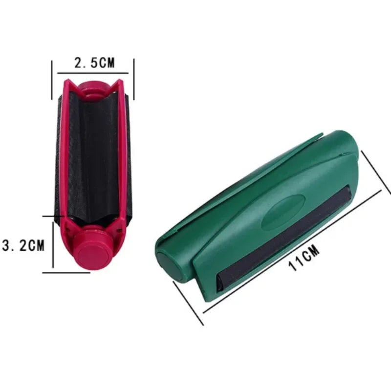 78/110mm Manual Cigarette Rolling Tool Portable Tobacco Maker Equipment Plastic Winder Raw Grass Herb Filler Smoking Accessories