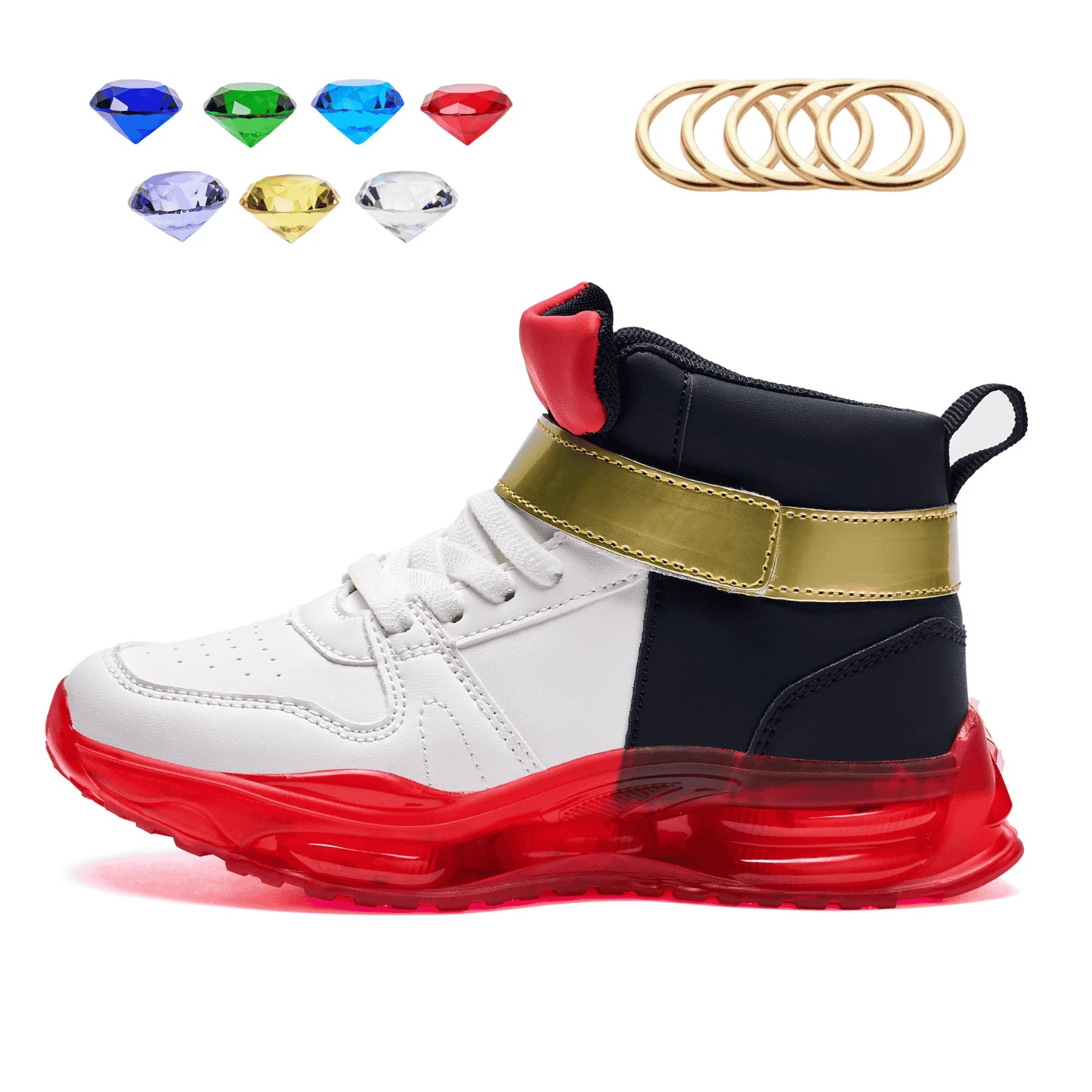 Tenis Shadow Sonic | Niños y Hombre | Zapatillas Rojas | Deportivas | Casual
