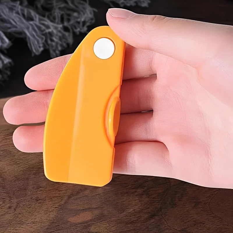 Creative Plastic Fruit Peeler With Folding Handle For Orange Lemon Grapefruit Kitchen Vegetable Cutter Gadget Portable