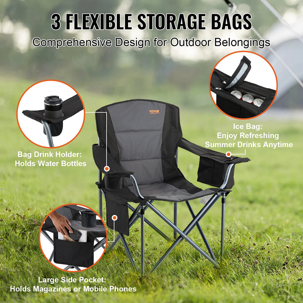 SucceBuy Silla Camping Plegable Ultra Ligera | 350 lbs | Playa, Senderismo, Pesca y Picnic | Portable
