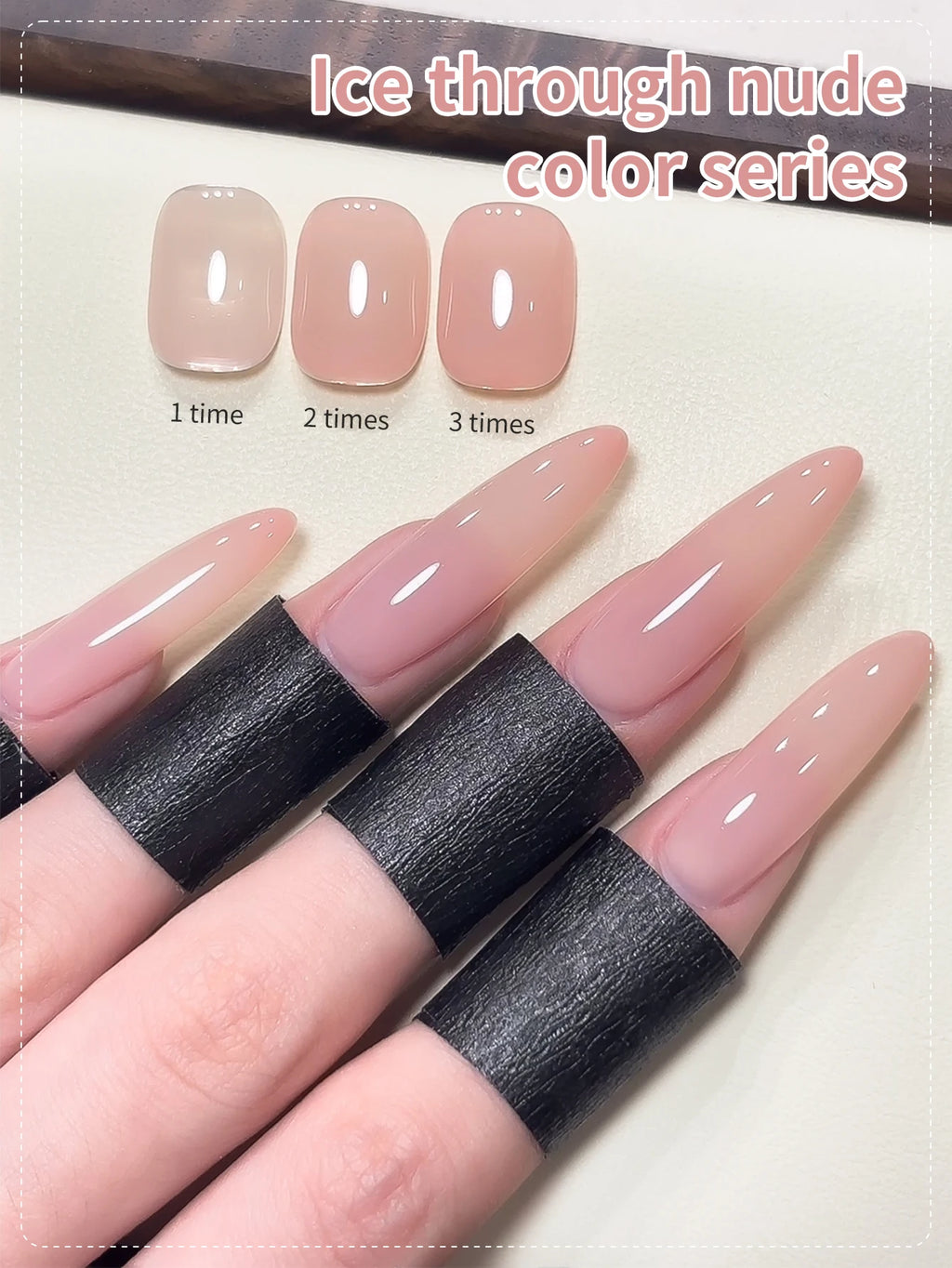 Esmalte Jelly Ice Nude Peelable UV/LED 15ml | Sin Formaldehído | Salón y DIY 💅 - Firu Total Sales