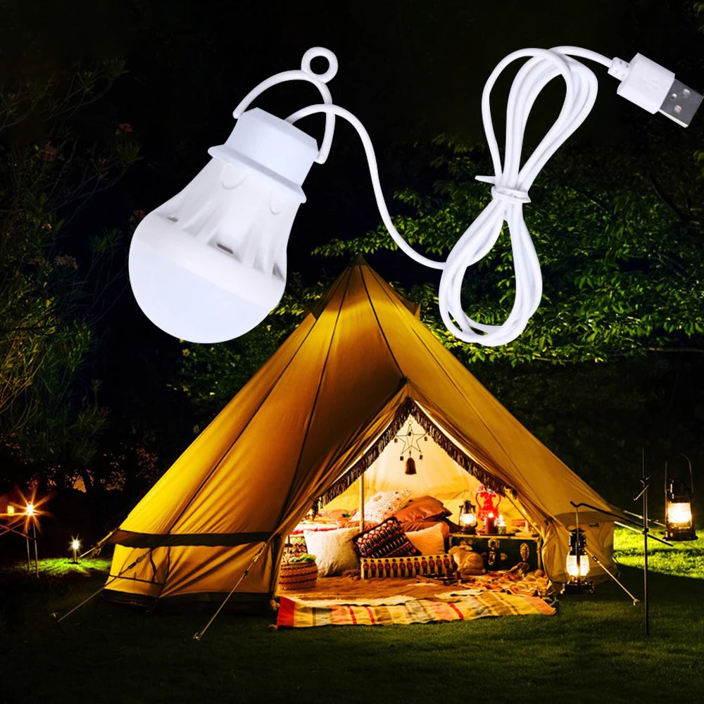 ZK50 LED Portable USB Camping Light 5W | Student Reading | Outdoor Pendant Lamp