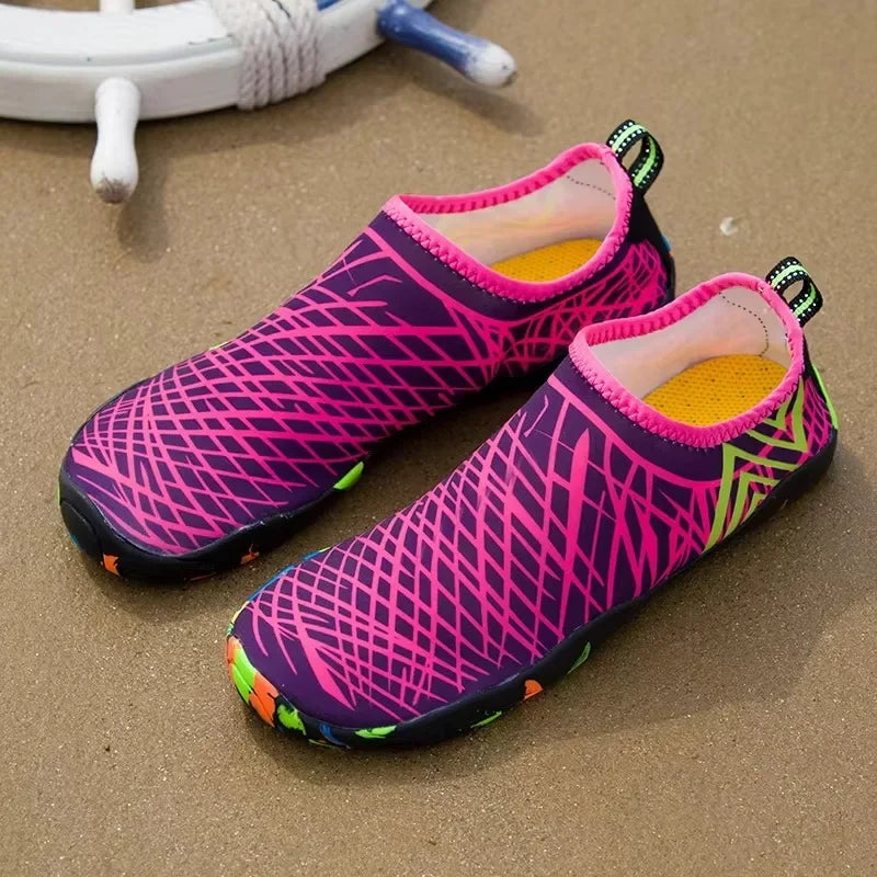 Quick-Drying Summer Water Shoes Unisex Seaside Beach Sock Barefoot Sneakers Men Swimming Upstream Sports Diving Aqua Shoes Women