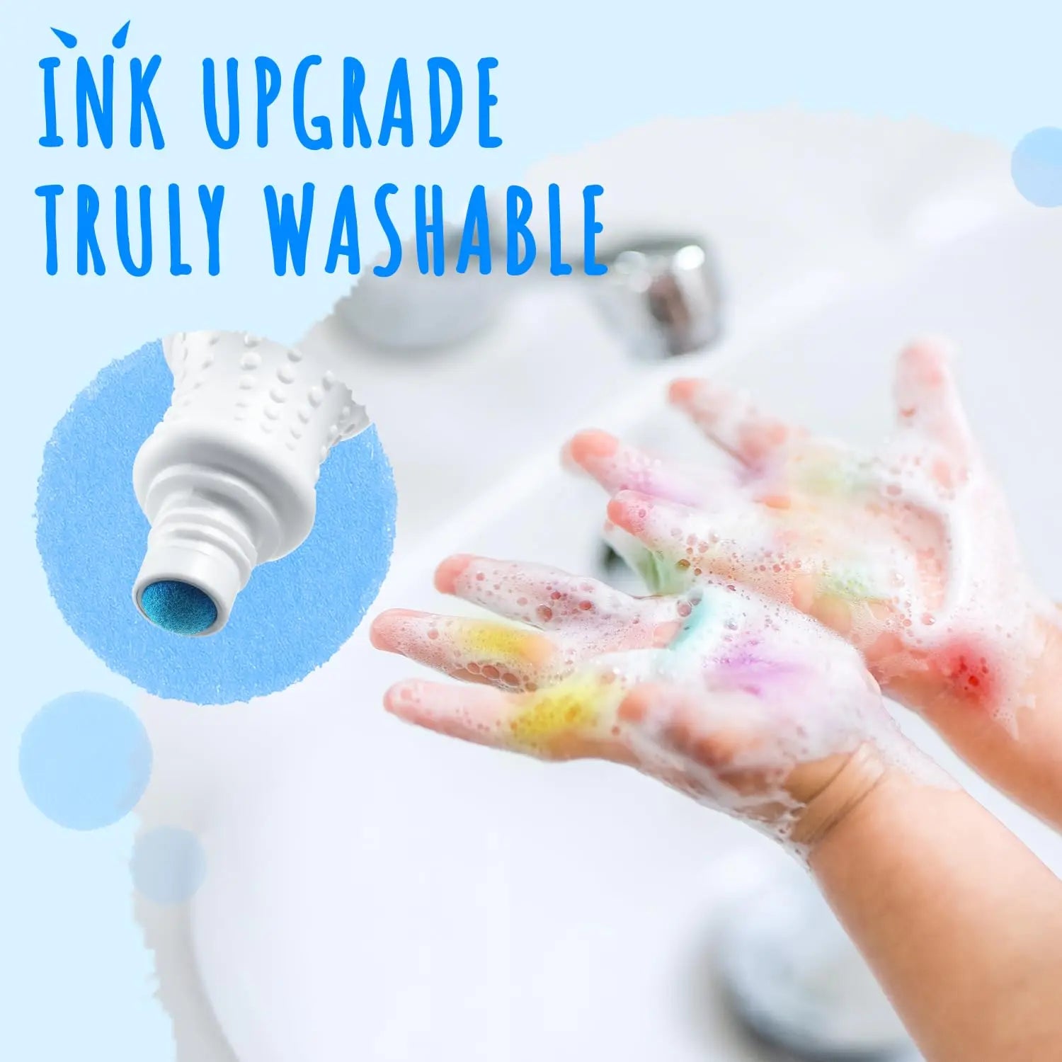 Washable Dot Markers for Kids – Bingo Painting Pens