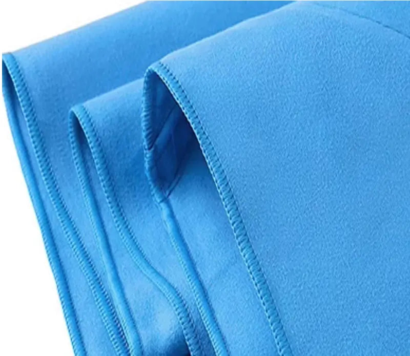 2-pcs Microfibre set sports towel fitness swimming towel body bath towel canbeused for yoga running camping beach WashclothTowel