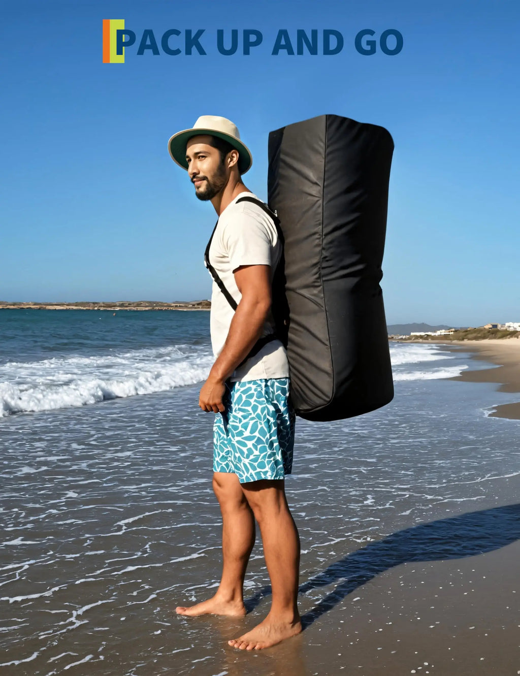 Inflatable Stand Up Paddle Board, 10.6/11ft Paddle Boards With Non-Slip EVA Deck, Carry Bag & Air Pump For Youth & Adults