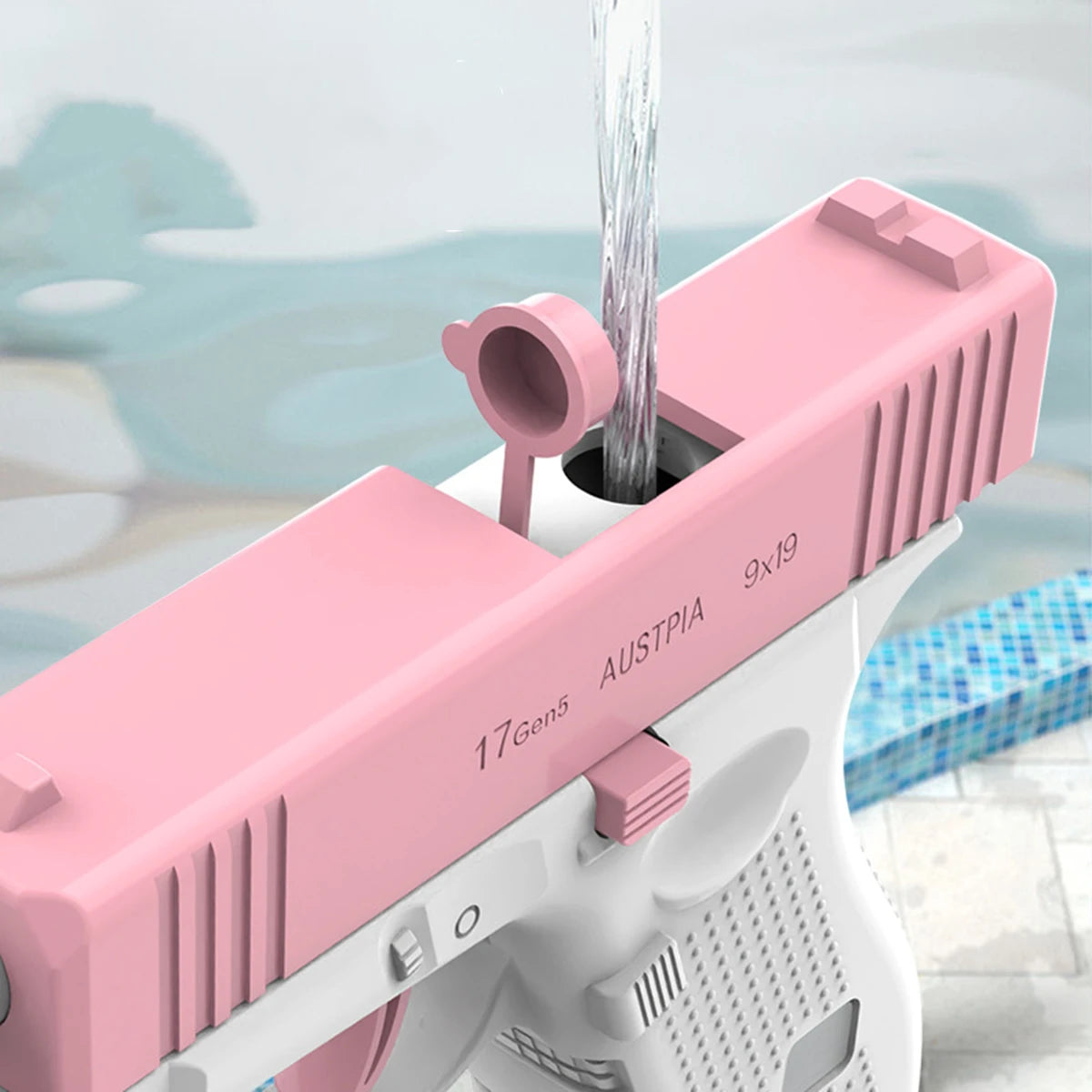 M1911 Water Pistol Toy - High-Power Squirt Gun for Kids & Adults, Summer Pool Beach Outdoor Water Blaster for Fun Shooting Games