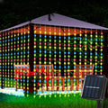 Luces Solares Cortina LED 8 Modos | Bodas, Jardín y Decoración Interior | IP55 - Firu Total Sales