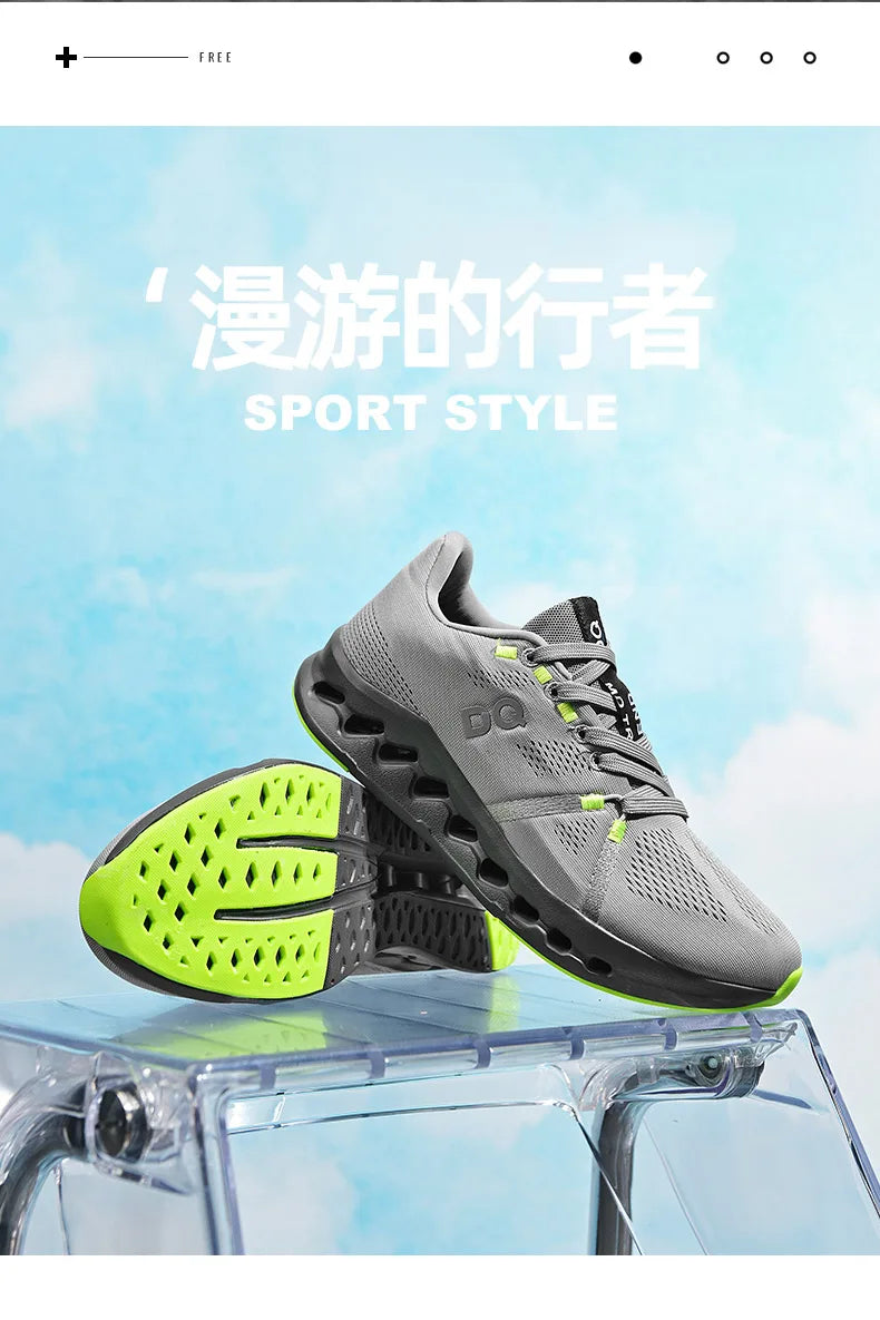Tenis Hombre Running Maratón | Air Cushion | Transpirable | Ligero | Antideslizante | Outdoor