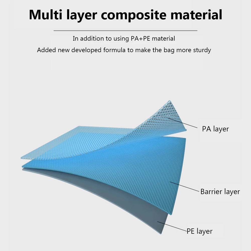Folding Vacuum Storage Bags | Hand Pump Included | Blankets Clothes Pillows | Space Saving