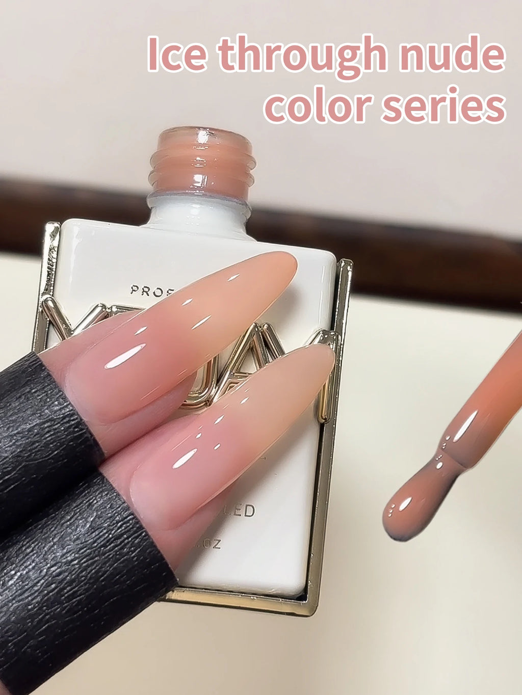 Esmalte Jelly Ice Nude Peelable UV/LED 15ml | Sin Formaldehído | Salón y DIY 💅 - Firu Total Sales