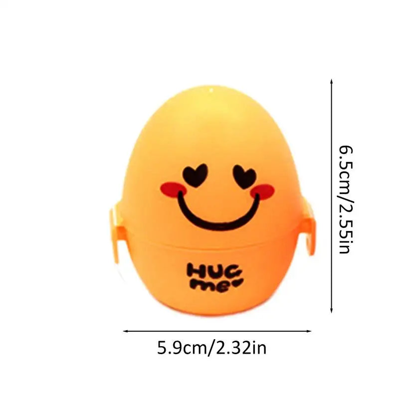 Camping Egg Holder Cartoon Eggs Storage Box Leakproof Egg Storage Box Container For Camping Travel Outdoor Picnic Hiking
