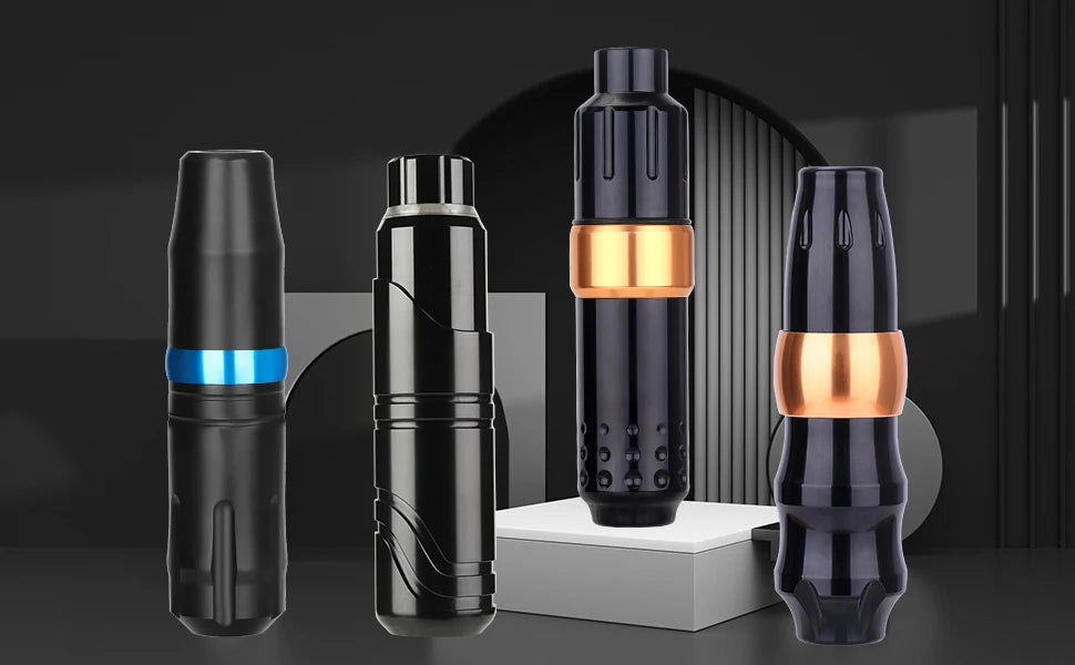 Wireless Tattoo Machine Pen Kit with Battery Mix CartridgeTattoo Tattoo Pen Set Rotary Professional Tattoo Kit for Tattoo Artist - Firu Total Sales