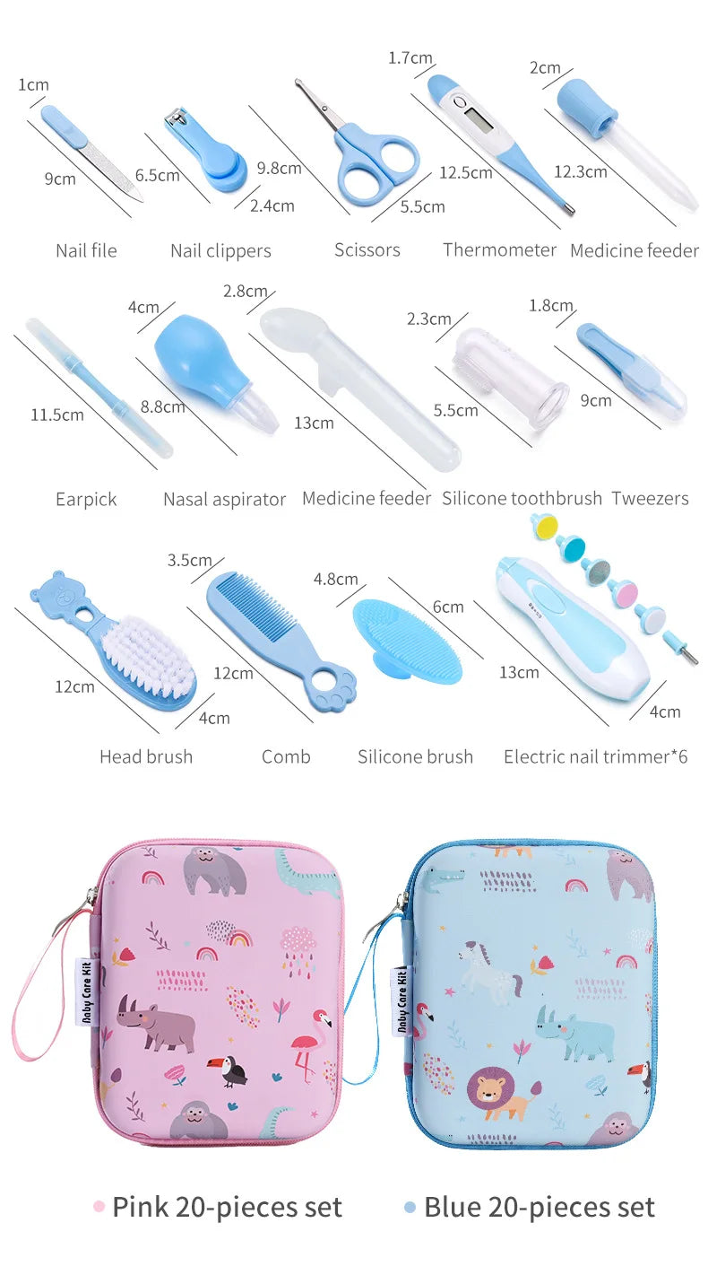 Kit de Cuidado Completo para Bebé Recién Nacido | 13 y 20 Piezas