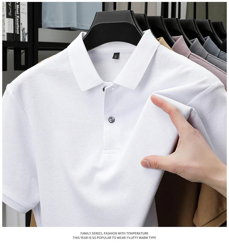 Polo 100% Algodón para Hombre | 19 Colores | Golf y Deporte | Acabado Sedoso 👔