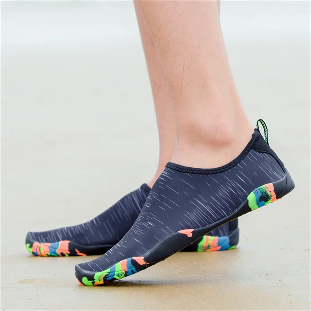 Quick-Drying Summer Water Shoes Unisex Seaside Beach Sock Barefoot Sneakers Men Swimming Upstream Sports Diving Aqua Shoes Women