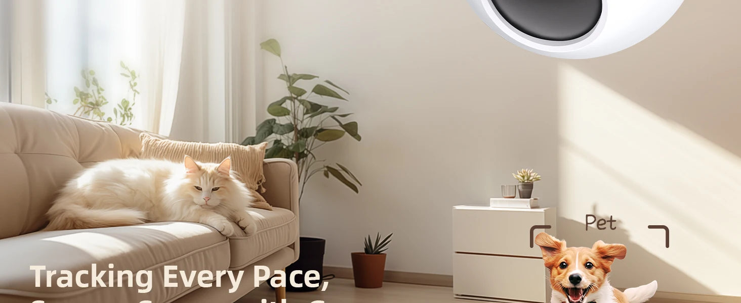 Baby Monitor Camera 2K HD | Motion Detection + Two-Way Audio | Easy Setup | Night Vision