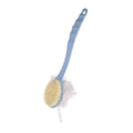 2-in-1 Bath Soft Back Brush Gentle Exfoliating Body Brush Bath Shower Sponge Scrubbing Brush Bathroom Shower Cleaning Tool