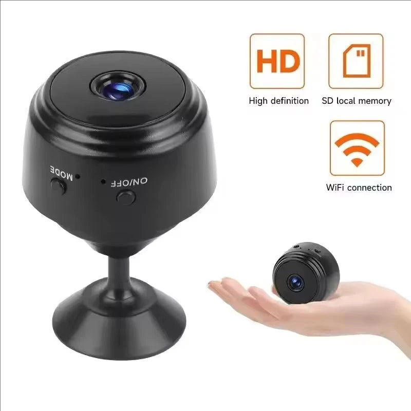 A9 WiFi Mini Security Camera — Smart Home Monitor | Baby & Pet Surveillance