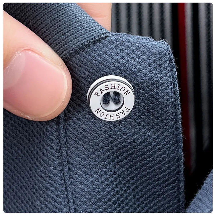 Polo Manga Larga 100% Algodón con Bordado de Pony | Casual Business Hombre 👔