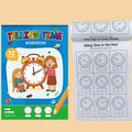 The children's timetable workbook is a perfect choice for classroom teaching and back-to-school supplies.