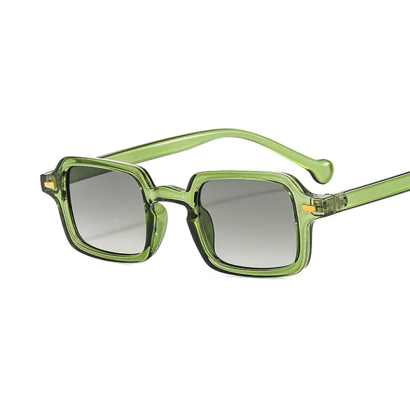 Luxurious Rectangle Sunglasses Women Oval Vintage Brand Designer Square Sun Glasses Men Shades Female Eyewear sunglasses