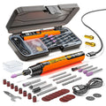 Household Handheld Power Tool Set Electric Mini Grinder Kit With LED Light 16000 RPM Max Engraving and Polishing
