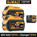 100% Genuine Dewalt 20V Battery,5AH 6AH Rechargeable Lithium Ion Battery, Dewalt DCB200 Power Tool Replacement Battery