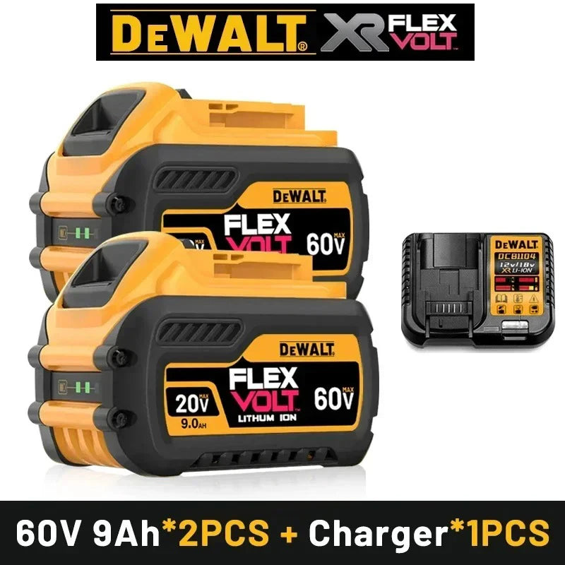 100% Genuine Dewalt 20V Battery,5AH 6AH Rechargeable Lithium Ion Battery, Dewalt DCB200 Power Tool Replacement Battery