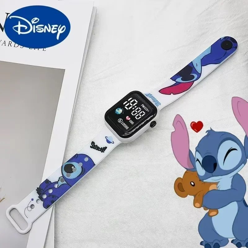 Reloj Electrónico LED Cartoon para Niños | Diseño Cuadrado Unisex ⌚ - Firu Total Sales