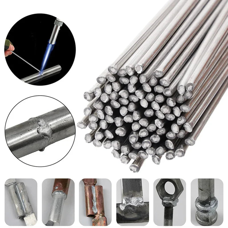 1.6/2.0mm Multi-Metal Welding Rods - Copper, Aluminum, Iron, Stainless Steel Flux-Cored Solder Wire Electrode