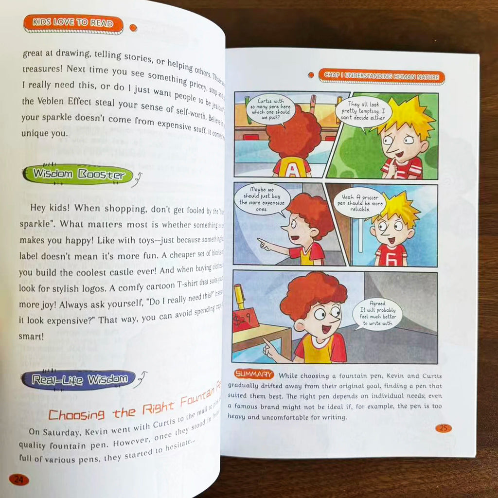 Murphy's Law Learning Book for Kids 8-12 with 128 Pages Paperback Illustrated Fun Educational Concepts 42 Ideas 126 Methods