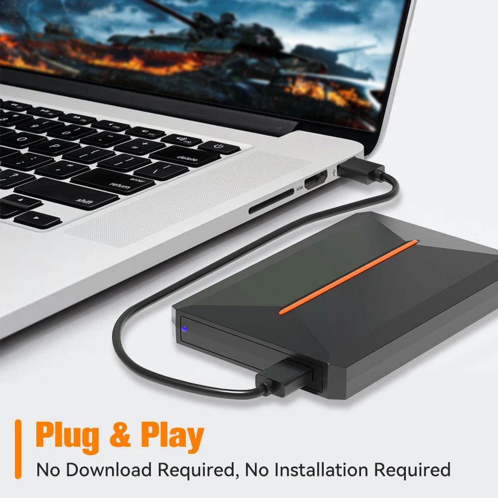 JMachen Disco Duro Gaming 500GB Launchbox | 3,760+ Juegos | 14 Emuladores | PS4/PS3/PS2/Wii/N64 | PC - Firu Total Sales