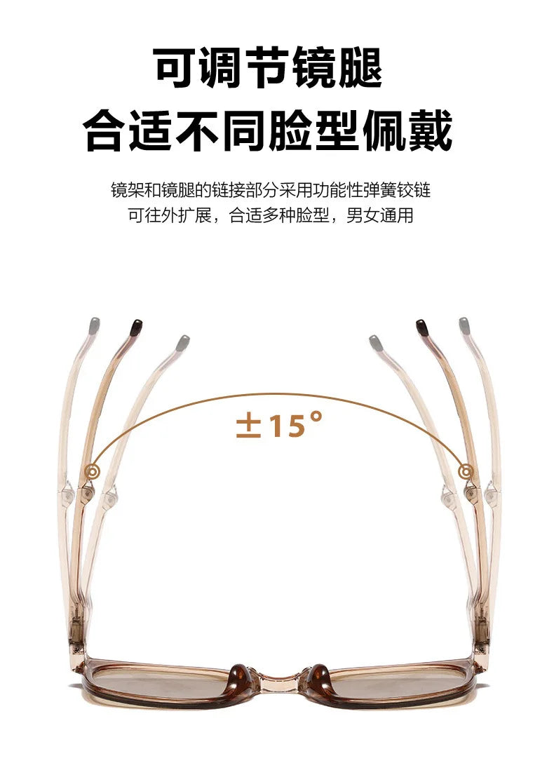 Folding sunglasses, portable, ultra light sun protection, UV protection, sunglasses for both men and women2027