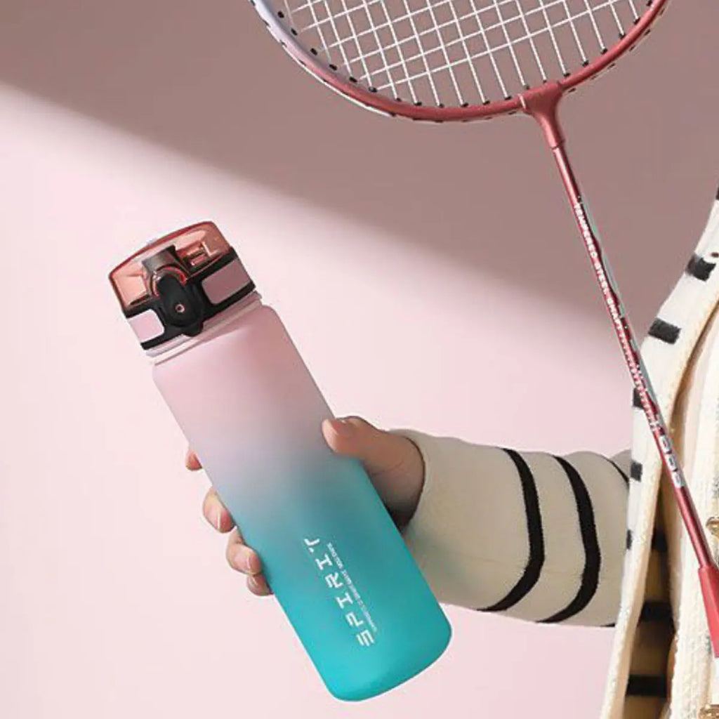 Gradient Water Bottle - 1000ml/600ml/750ml Capacity Outdoor Camping Gym Suitable Holiday Gift Birthday