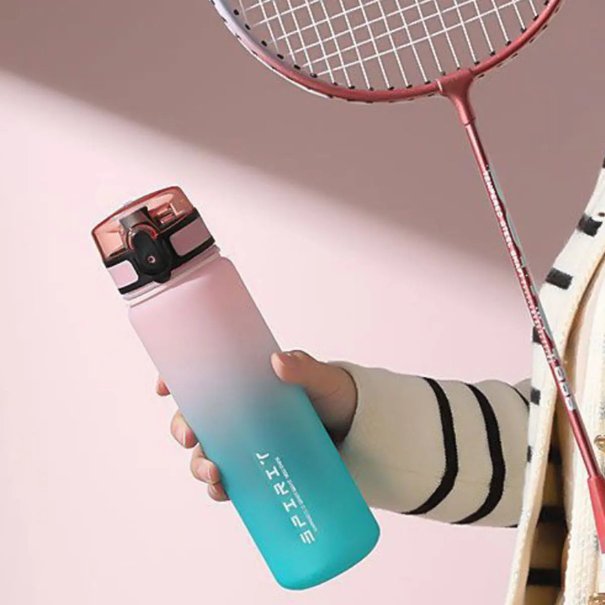 Gradient Water Bottle - 1000ml/600ml/750ml Capacity Outdoor Camping Gym Suitable Holiday Gift Birthday