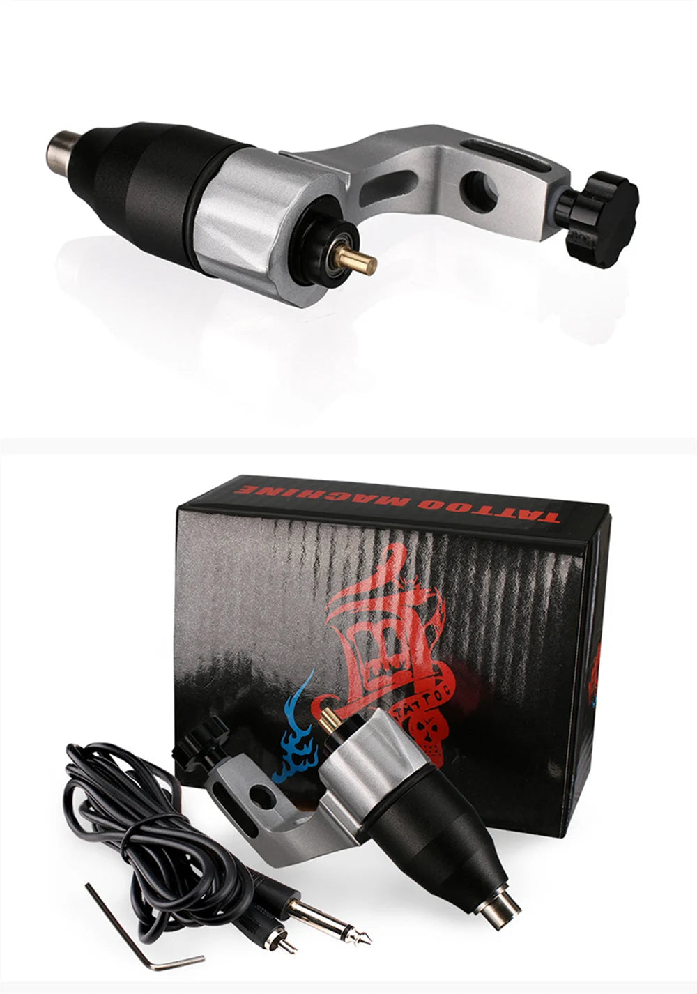 Professional Tattoo Motor Machine Portable Plastic Steel Rotary Cutting & Fogging Machine Body Art Accessories Tattoo Supplies