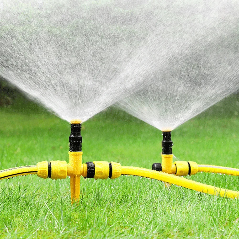 Outdoor Misting Cooling System Adjustable Rotating Watering Sprayer Garden Metal Irrigation Sprinkler Watering Irrigation Tool