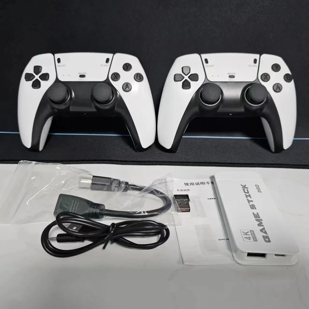 Consola Retro M15 128G | 4K | 40000+ Juegos Arcade | 2 Controles Inalámbricos | HDMI TV