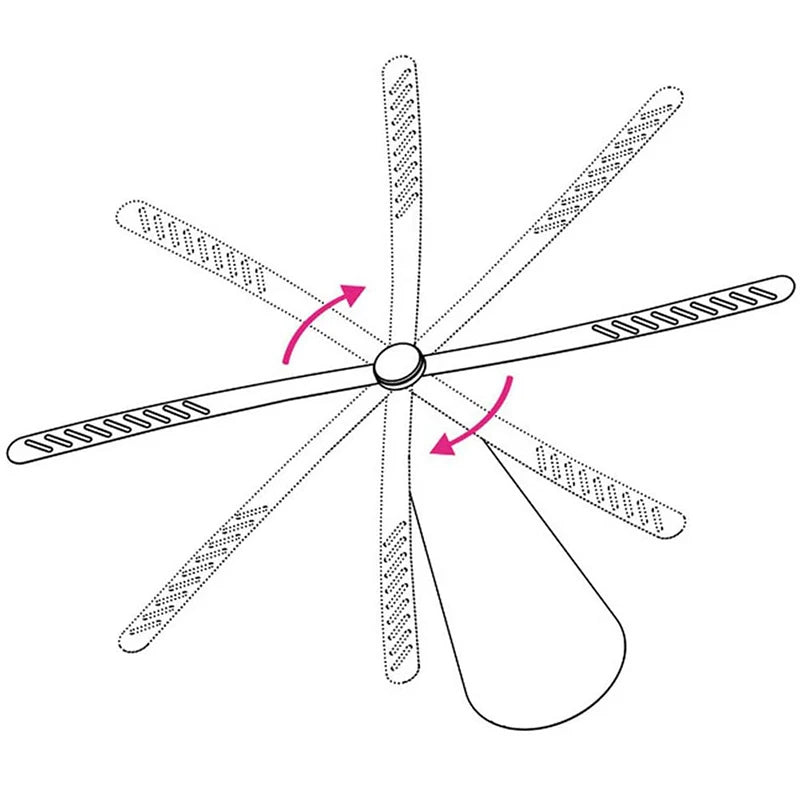 Rechargeable/dry cell Outdoor Multifunctional Fly Repellent 360° Rotation Fan-type Food Protector Pest Drive Away Table Fan