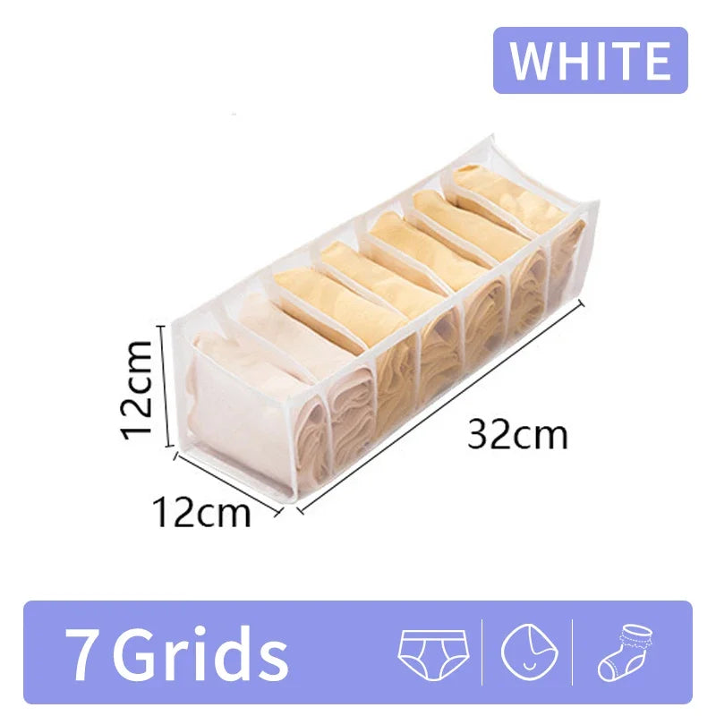 Pants Jeans Storage Box Drawers Organizer for Underwear Bra Socks Wardrobe Clothes Organizer Cabinet  T-Shirt Organizers storage