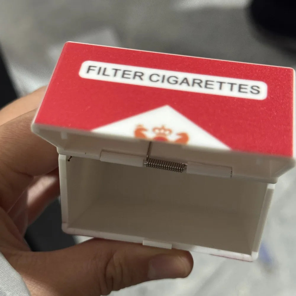 Ins Style Funny Cigarette Box Toy Photo Prop as gift for your Friend Gng Device Bubble Machine Outdoor Portable