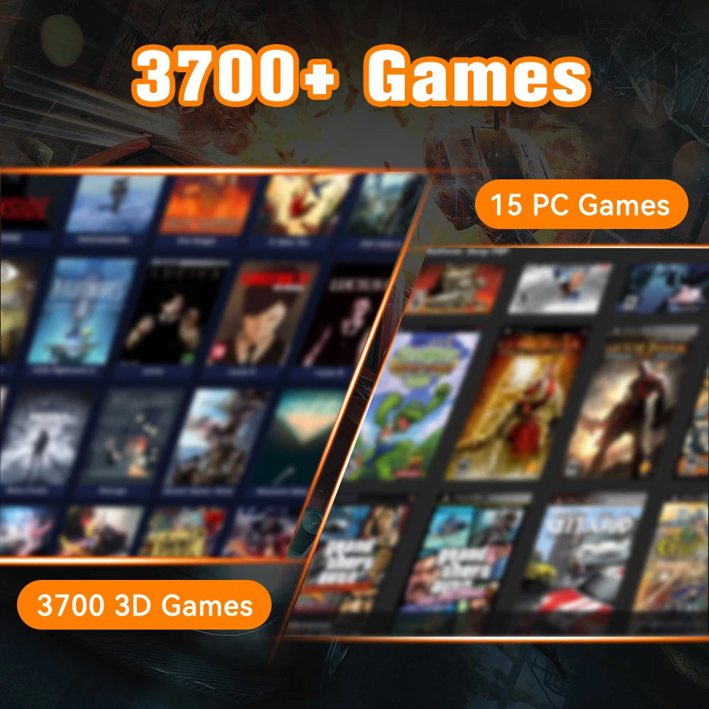 JMachen Disco Duro Gaming 500GB Launchbox | 3,760+ Juegos | 14 Emuladores | PS4/PS3/PS2/Wii/N64 | PC - Firu Total Sales
