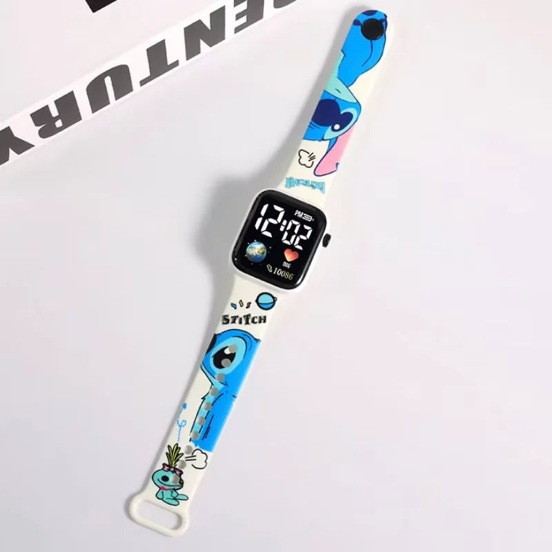 Reloj Electrónico LED Cartoon para Niños | Diseño Cuadrado Unisex ⌚ - Firu Total Sales