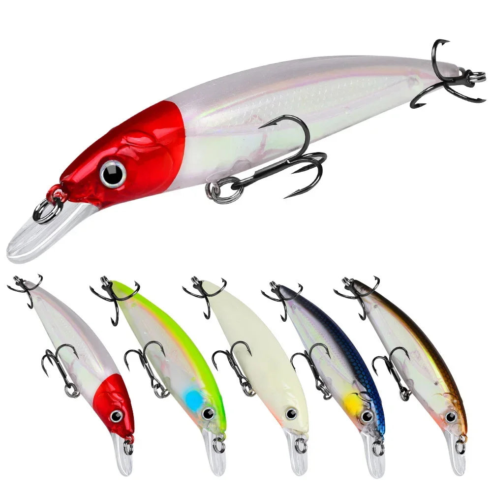 SANMO Minnow Biónico Luminoso | 7g/14g/40g | 90/110/160mm | Flotante | Longcast | Mar, Lago y Río - Firu Total Sales