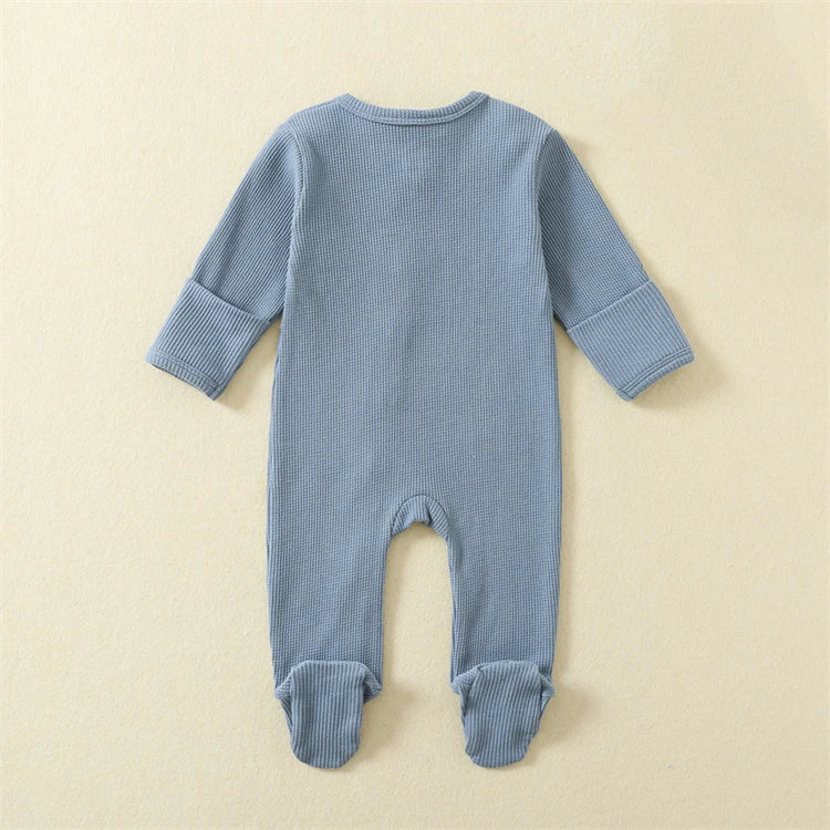 Pijama Mameluco de Algodón Orgánico para Bebé | Suave y Transpirable